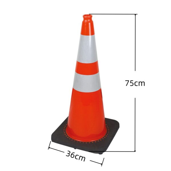 Ref 7102 PVC Traffic Cone - Image 2